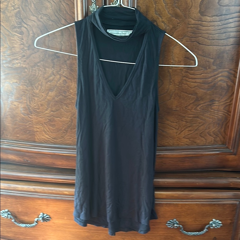 Abercrombie & Fitch Black Sleeveless Top